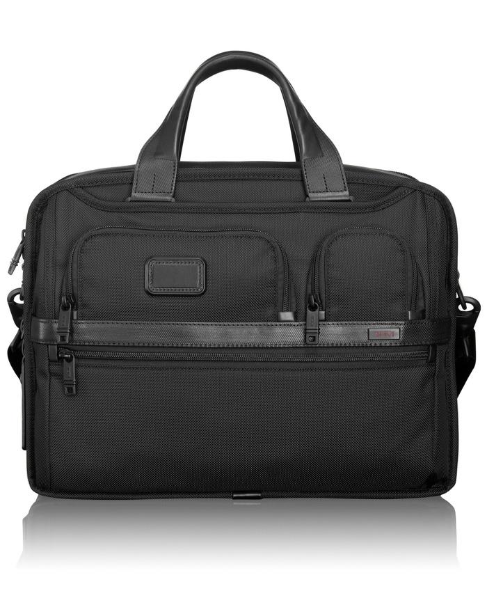 Tas TUMI Alpha 2 Expandable Organizer Computer Brief - 30PKRP