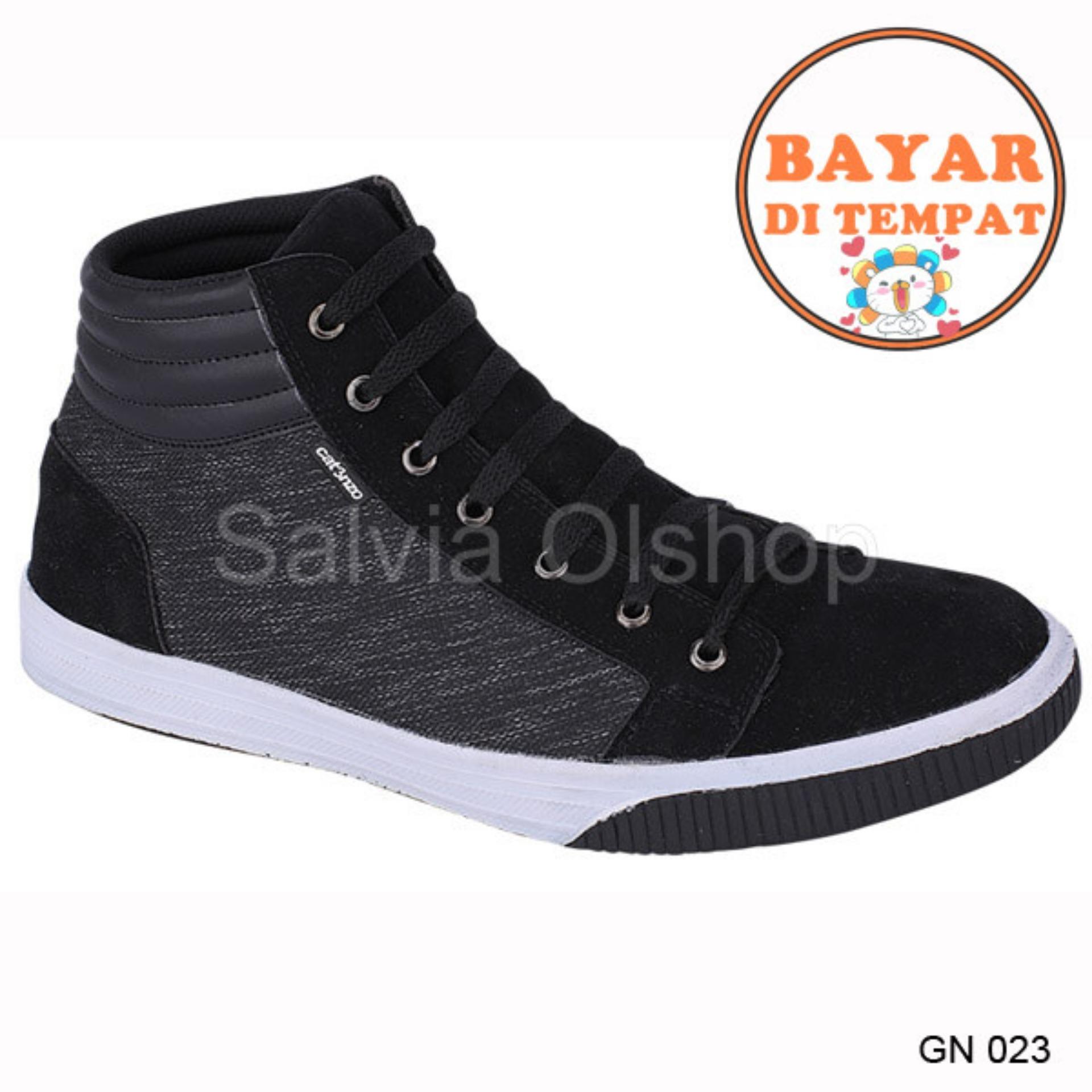 Catenzo Sepatu Sneakers Pria Keren Dan Modis GN 023 - Abu-Abu