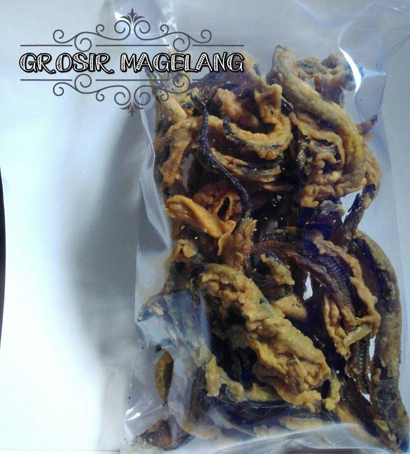 Keripik Belut Oleh oleh Renyah Kualitas premium 210 gram