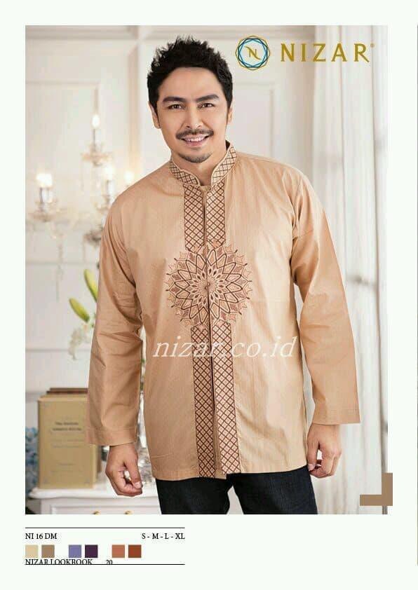 Baju Koko Nizar Bordir Original NI16 DM