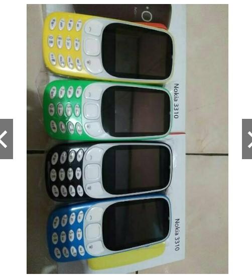 Nokia 3310 Reborn Dual Sim.Harga paling murah, Garansi Distributor