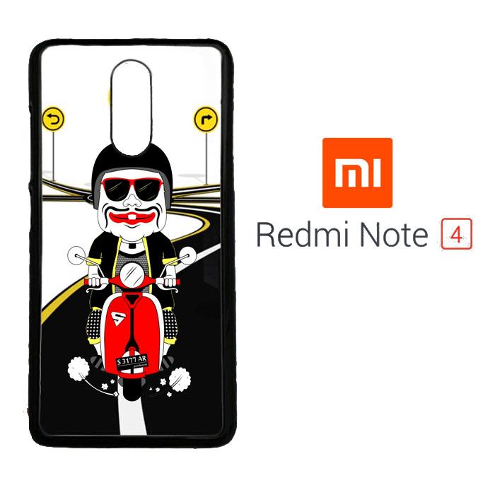 semar otw with vespa L0775 Xiaomi Redmi Note 4 Custom Case Cover