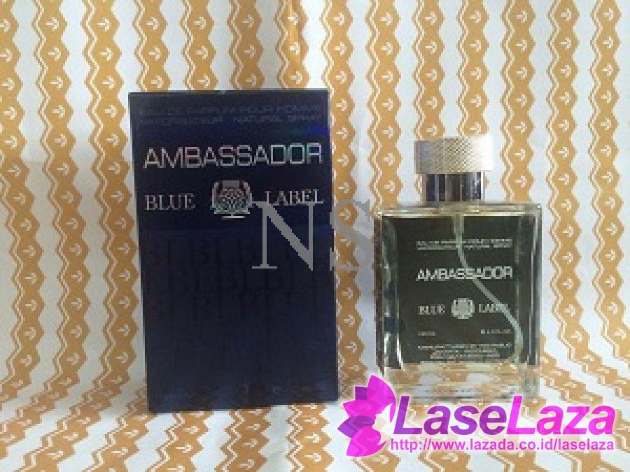 PARFUM ORIGINAL AMBASSADOR BLUE LABEL 120 ML HIGH QUALITY