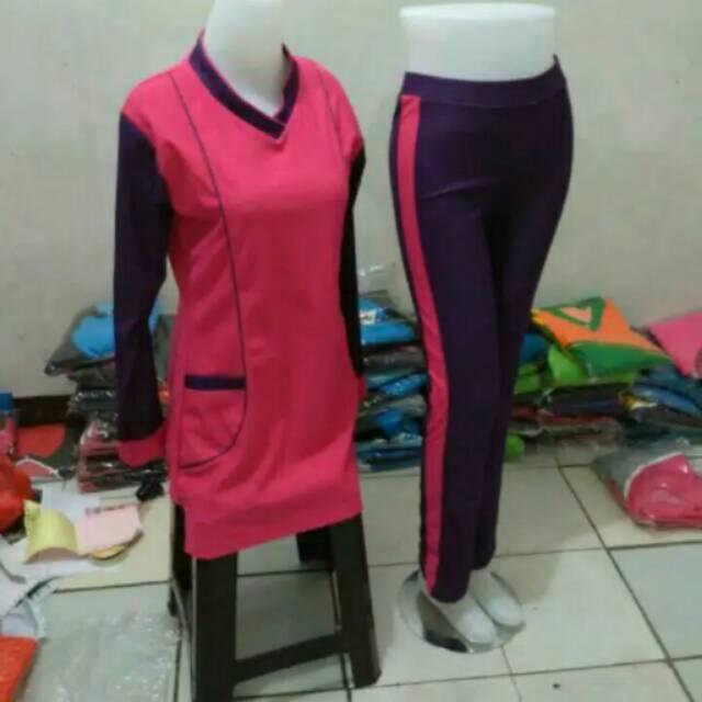 Baju senam syar'i 0011