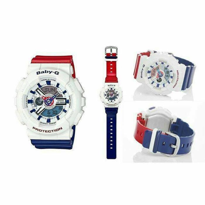 Jam Tangan Wanita Merk Casio Baby-G Ori Bm Type : BA110 Baterai
