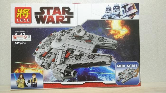 BEST SELLER!!! Lego Lele Star Wars - Millenium Falcon - L7BWho