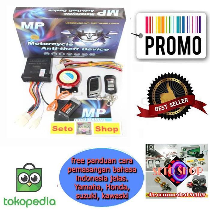 Alarm Motor Mp One Way Free Rilay - Dgnsg Dksjfbas
