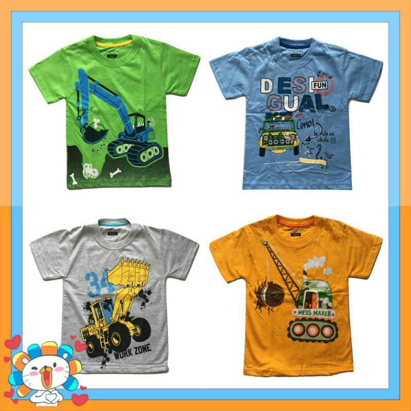 Kaos Anak Karakter - Paket Escavator Isi 4 Buah