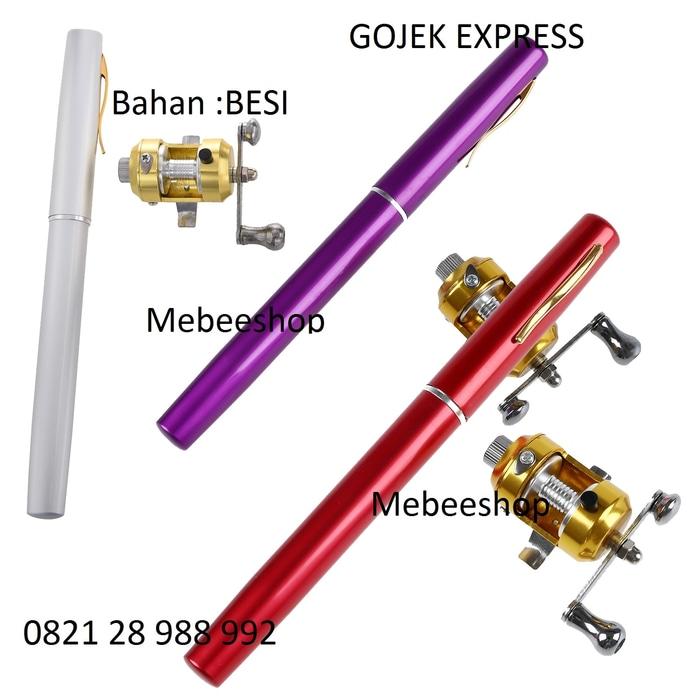 Fishing Rod In Pen Case, Joran Mini / Pancingan Saku ( As Seen On Tv) - Clt8hT
