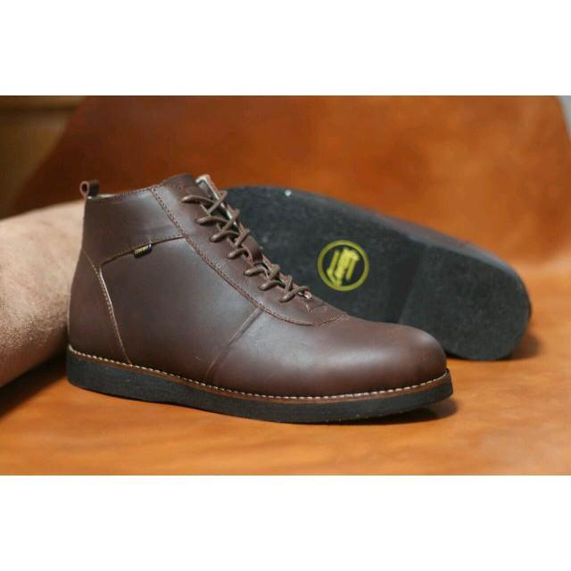 Sepatu Boots Pria CEVANY ORIGINAL Handmade Pantofel Adidas Casual Kickers Boot Nike Sneakers