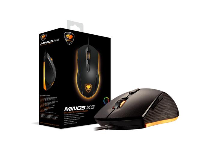 Cougar Gaming Mouse Minos X3 - 8 Color Backlight