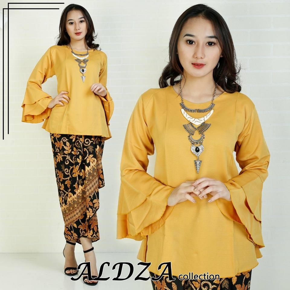 setelan kebaya modern trompet - baju batik wanita - fashion wanita - atasan wanita - kebaya wisuda - kebaya kartini- gamis -tunik FR