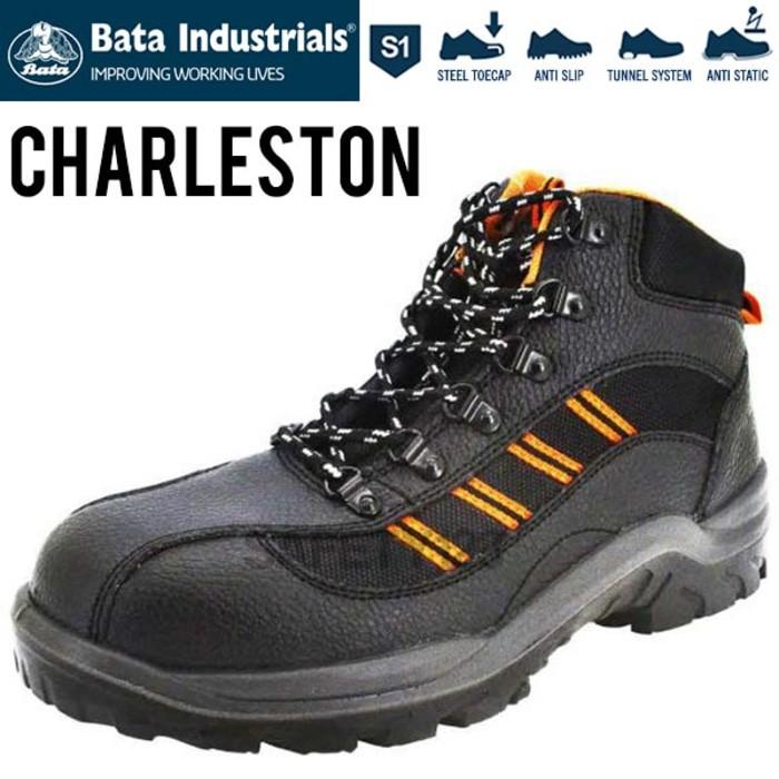 Promo Termurah Bata Charleston Sepatu Safety Shoes Industrials Sporty Big Size Murah Gratis Ongkir