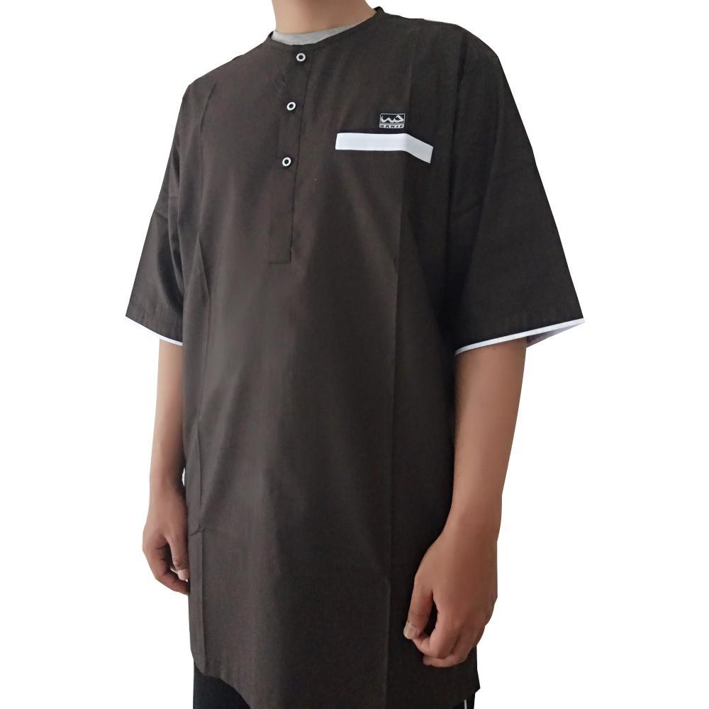 Gamis Pria Lengan Pendek Hanif Moslem