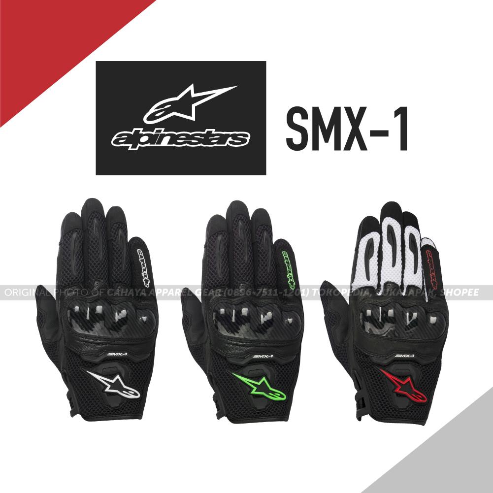 Sarung Tangan Motor Balap - ALPINESTAR SMX1 - Ringan Keren Aman MURAH!