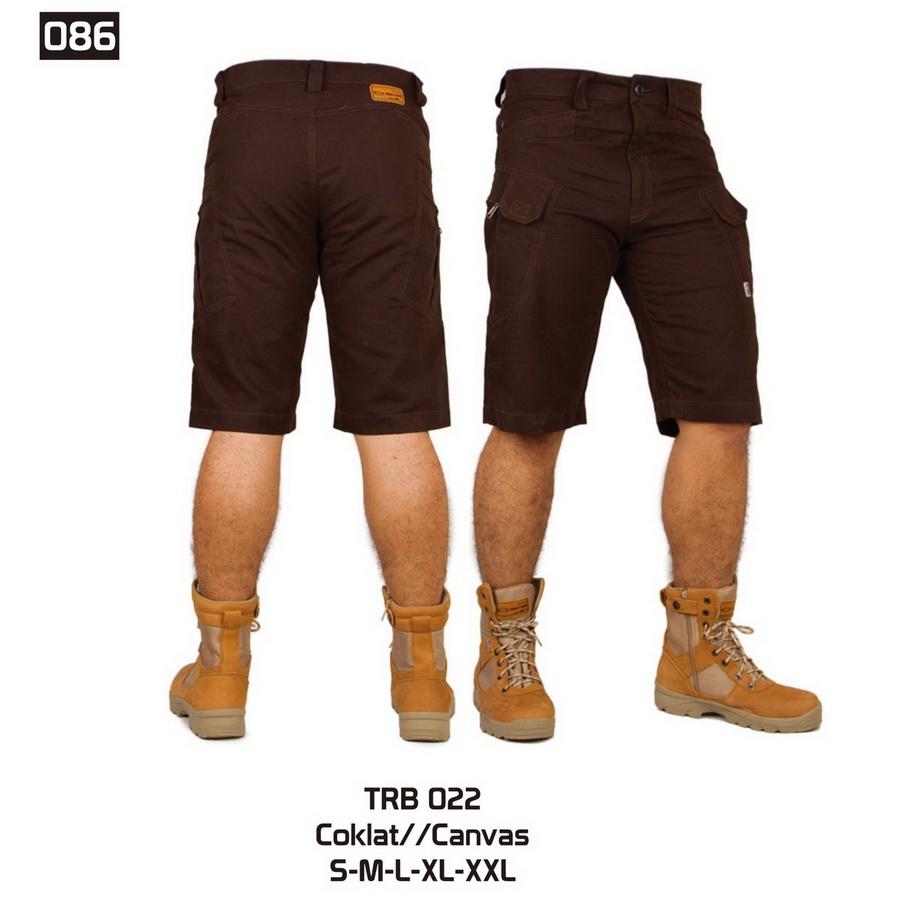 Promo Celana Kargo Pendek Pria Bandung / Celana Premium Hiking Dan Outdoor Diskon