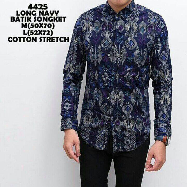 the most - Kemeja Panjang Batik Songket Pria Kemeja KOndangan Kemeja acara