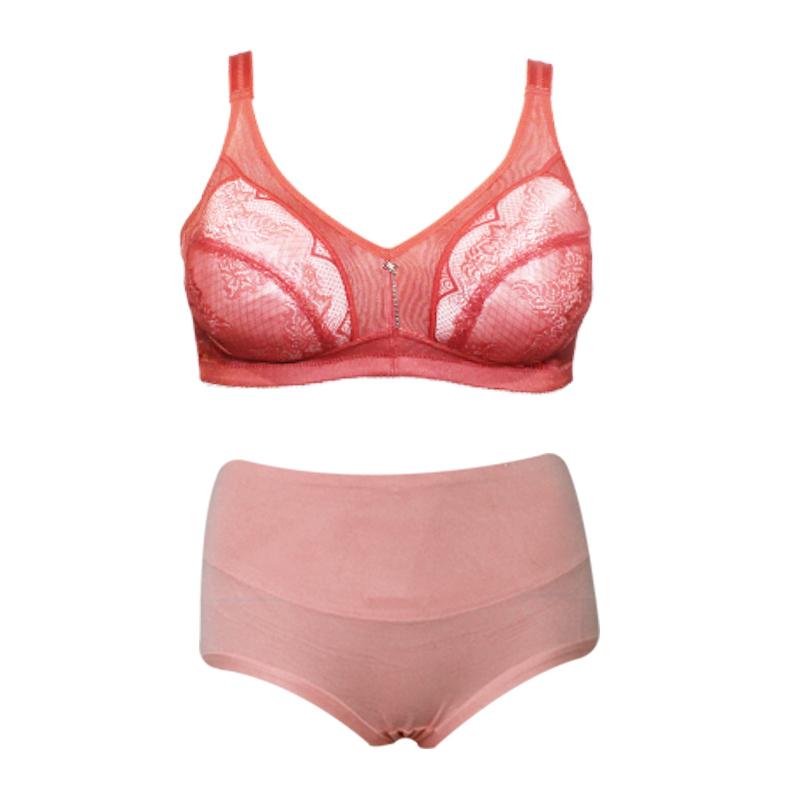 EELIC PDW-555601 1 SET Pakaian Dalam Wanita Big Size Tanpa Busa BRA 5556 + Celana Dalam Wanita 8601 Pakaian Dalam set yang nyaman dipakai berbahan lembut sangat cocok untuk wanita