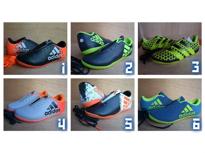 Sepatu futsal adidas anak-anak / sepatu bola messi keren / ready terus