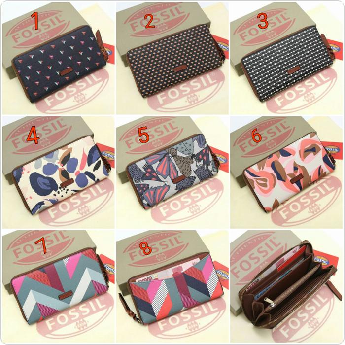 DOMPET FOSSIL MADISON ZIP - LKY9To