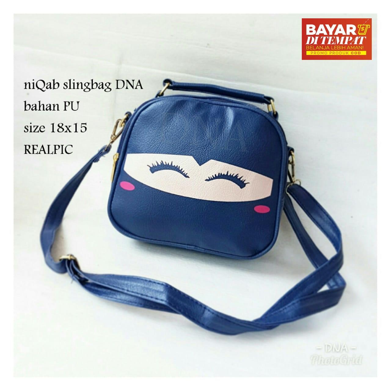 FCS - Tas Slempang Wanita/Slingbag Niqab