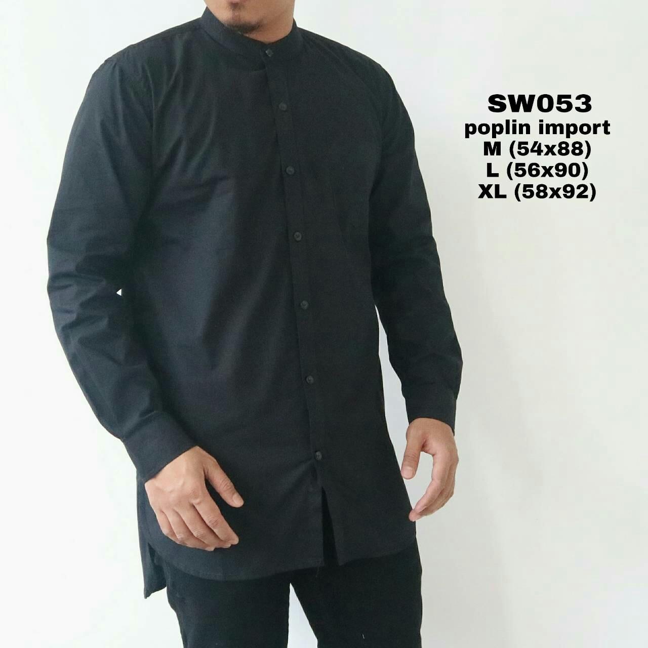 ULTIMOSHION - KEMEJA MUSLIM GAMIS MODEL QURTA PAKISTAN / BAJU KOKO GAMIS POLOS