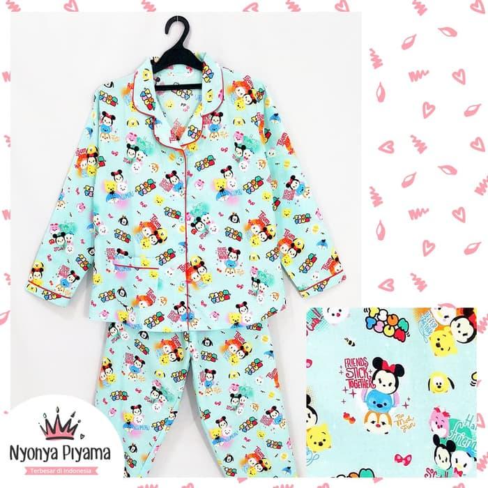 Piyama Lengan Panjang Dewasa Baju Tidur Katun 03 - Biru Muda / Baju Tidur Katun trendy / Baju Tidur Katun berkualitas / Baju Tidur Katun termurah / Baju Tidur Katun keren / Baju Tidur Katun dewasa / Baju Tidur Katun wanita / Baju Tidur Katun