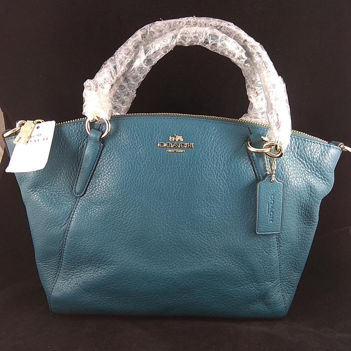 TAS COACH ORIGINAL - COACH KELSEY SMALL DARK TEAL