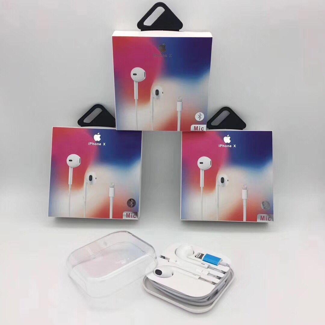 HANDFREE HEADSET APPLE IPHONE X / 7G / 7 PLUS / 8G / 8 PLUS ORIGINAL