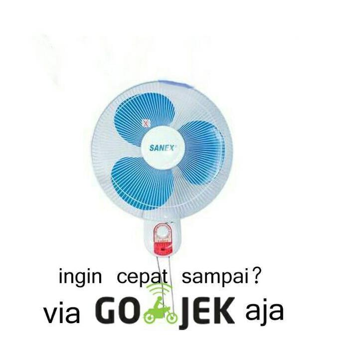 TERLARIS! Kipas Angin Dinding Sanex 16 / Wallfan Sanex 16 In