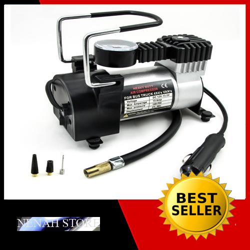 Pompa ban mini tekanan 100psi - Heavy duty air compressor 12v DC