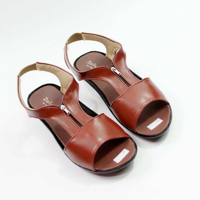 Dalleya - sepatu sandal casual wanita Wedges JOMBANG