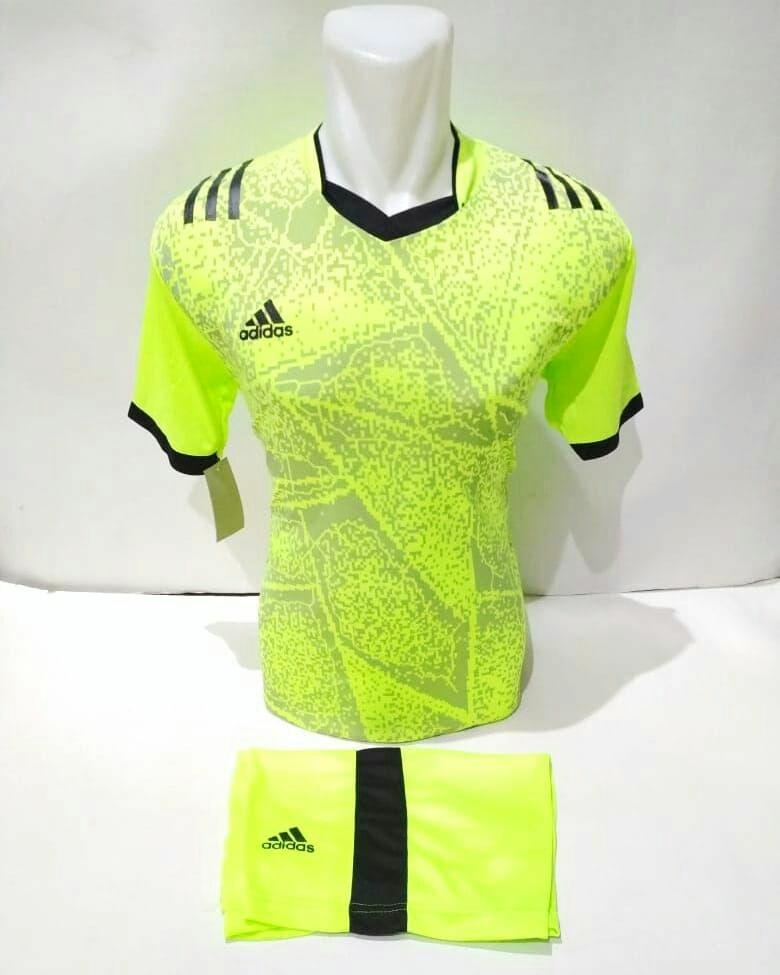 Baju kaos Jersey bola setelan futsal / volly Ad 11 hijau