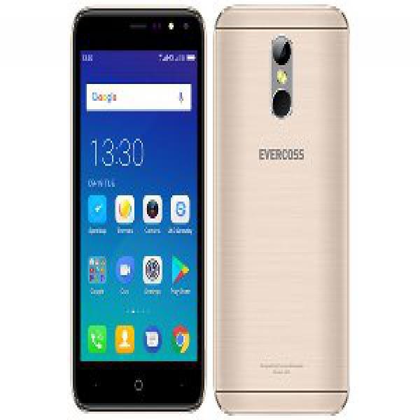 EVERCOSS M50A - GOLD - RAM 2 GB - ROM 16 GB INTERNAL - GARANSI RESMI - HP M 50 A BUKAN SAMSUNG XIAOMI OPPO VIVO ASUS ZENFONE IPHONE HUAWEI