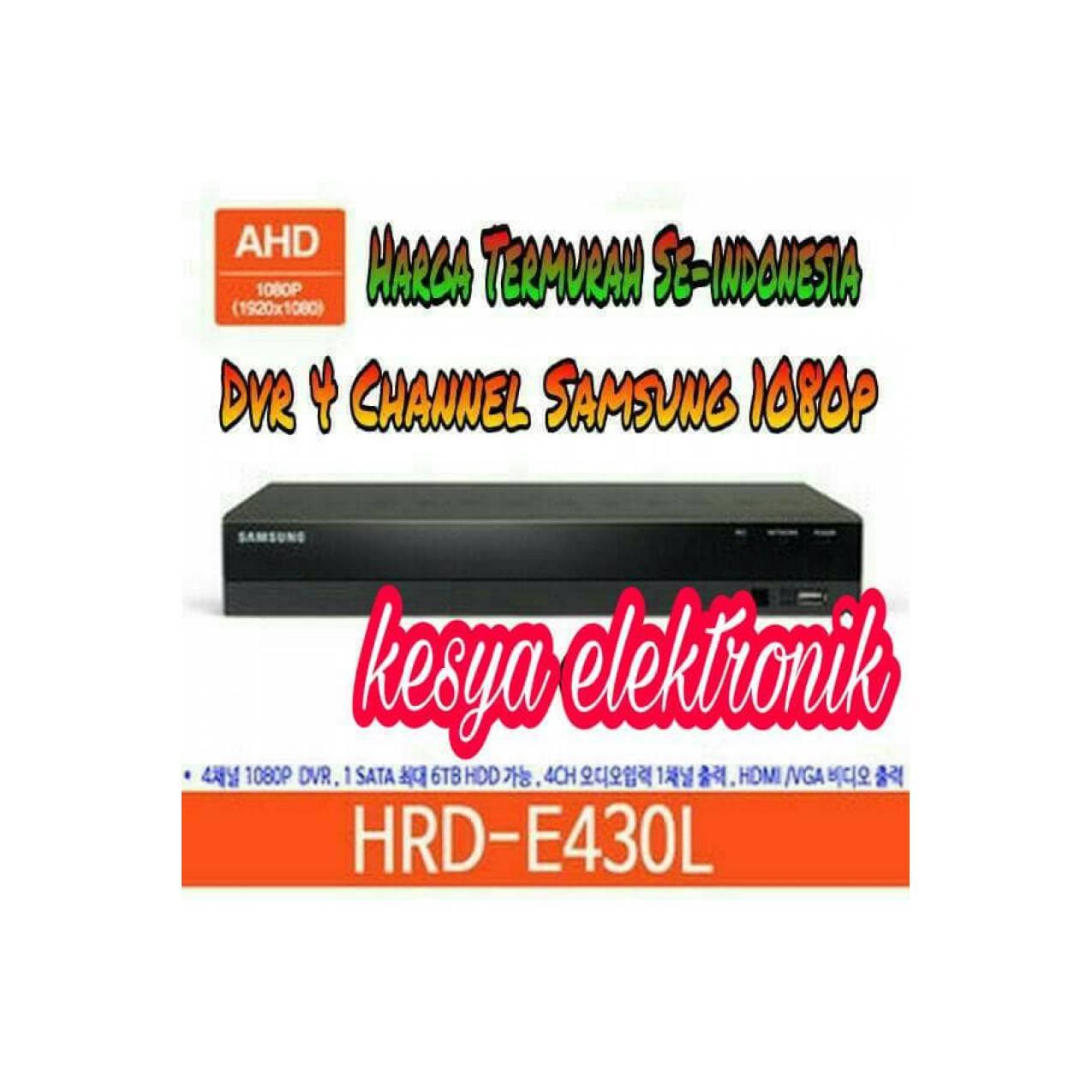 TERBARU DVR SAMSUNG 4 CH FULL HD HDR-E430L 1080P