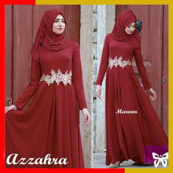 Gamis / Baju Wanita Muslim Azzahra Syari