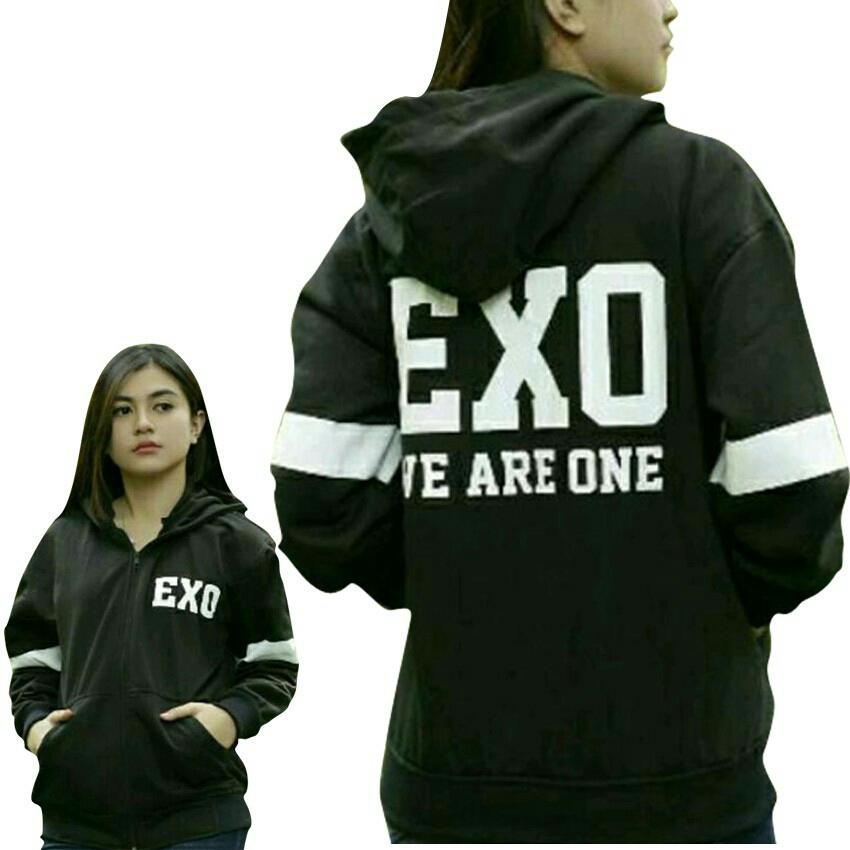 R.S.Jaket sweater wanita EXO