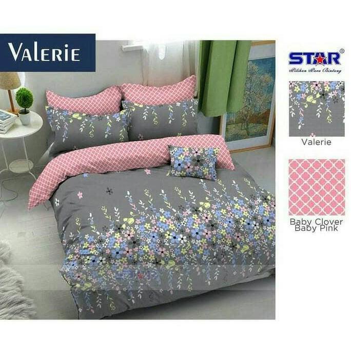 BEDCOVER STAR VALERIE UKURAN SINGLE - JDOAIHTG
