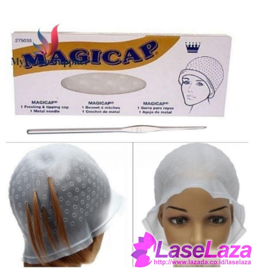Topi Highlight Karet Silicone - Cat Rambut + Kaitan Pewarna Rambut Terlaris