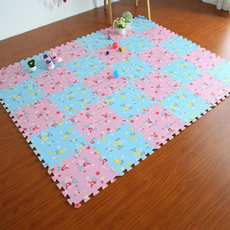 Matras/Tikar/Karpet/ Puzzle alas lantai evamat/evamats motif Bunga