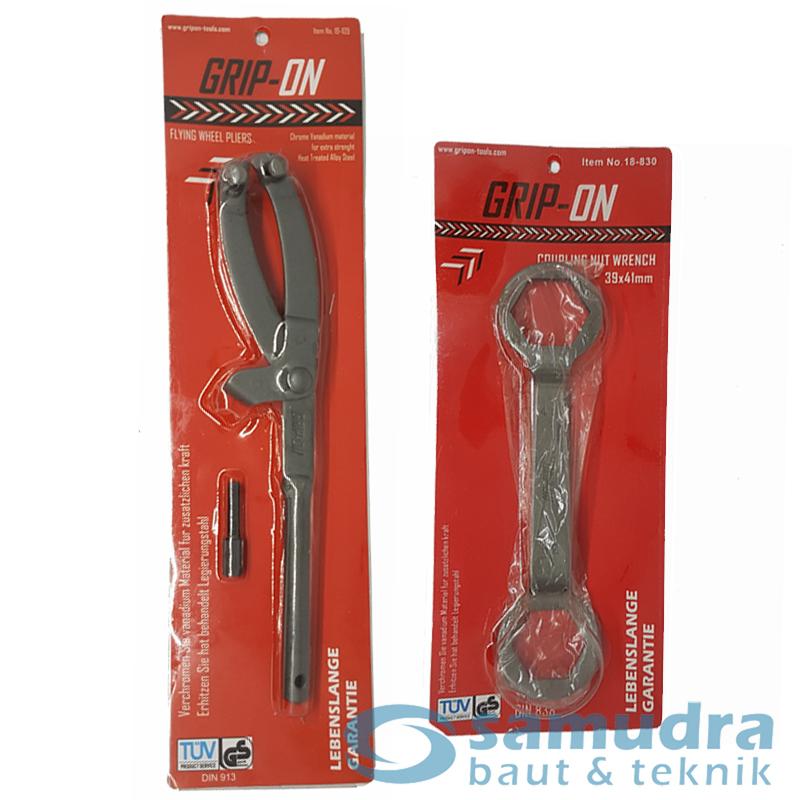 GRIP ON TREKER TAHANAN CVT 19-109 & KUNCI KOPLING MATIC 39 X 41 18-830