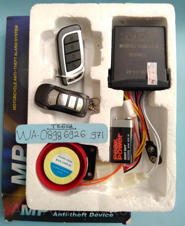 Alarm Mp One lgsg Colok soket ke yamaha NMax Kualitas No.1 - KxfNSJ