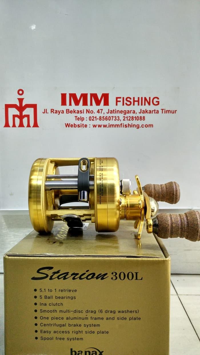 BEST SELLER!!! Reel BANAX Starion 300L (Baitcasting) - 2ZbjZL