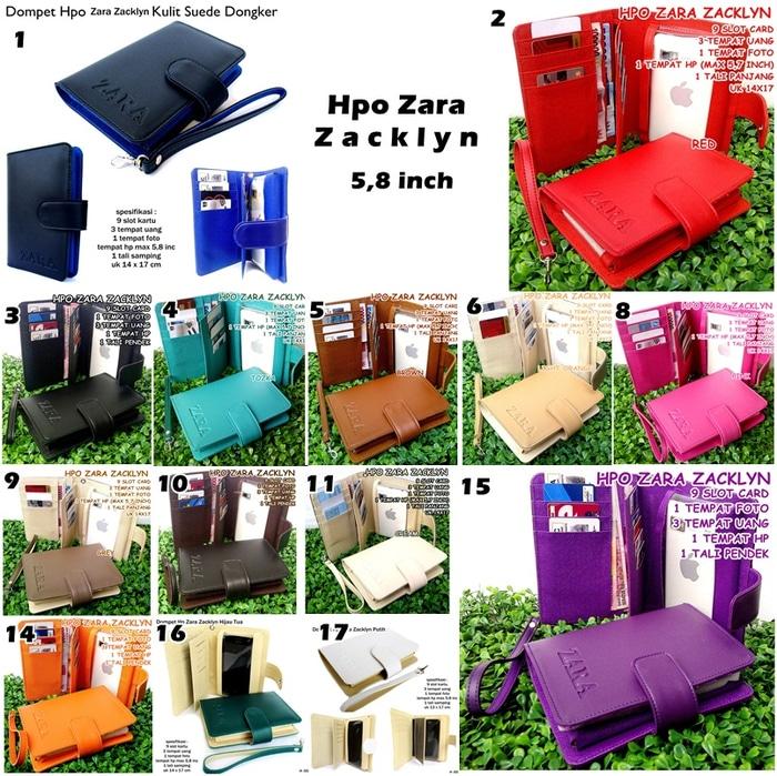 DOMPET / HPO WANITA MURAH ZARA ZACKLYN UNTUK ZTEN, ANDROID, NOTE III, IPHONE, SAMSUNG S4 (MAX 5,7 INCH) GROSIR FULL COLOUR