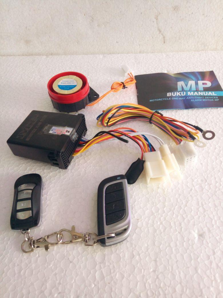 Alarm Motor Injeksi MP One Way Plus Relay