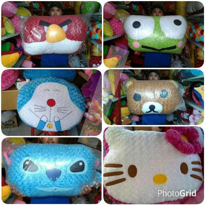 bantal keroppi/keropi/kerropi/keropy/keroppy besar/jumbo - 8Wds3P