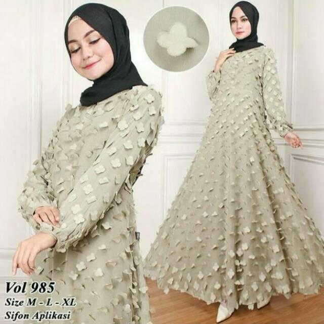 Gamis Sifon Aplikasi