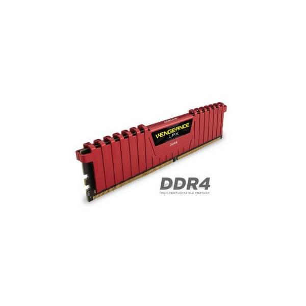 Memory PC CORSAIR VENGEANCE LPX 2X4GB DDR4 Red (DUAL CHANNEL) 2666Mhz