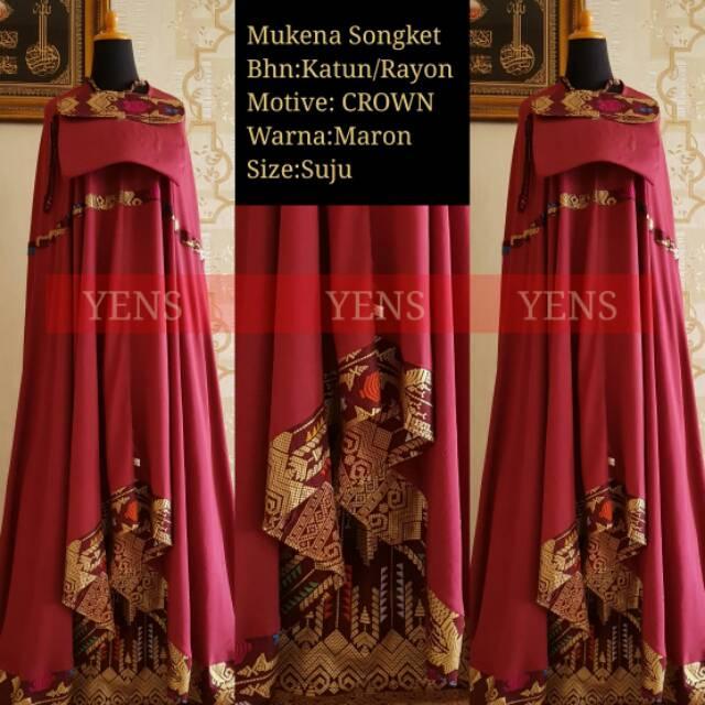 New Motif Mukena Bali Songket Salsabila