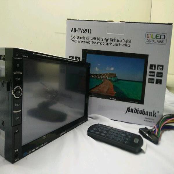 Car Audio Mobil Double Din 2din 2 Din DVD Player 7 inch Full Touch Screen Audiobank AB-TV6911 Termurah Surabaya Bandung Semarang
